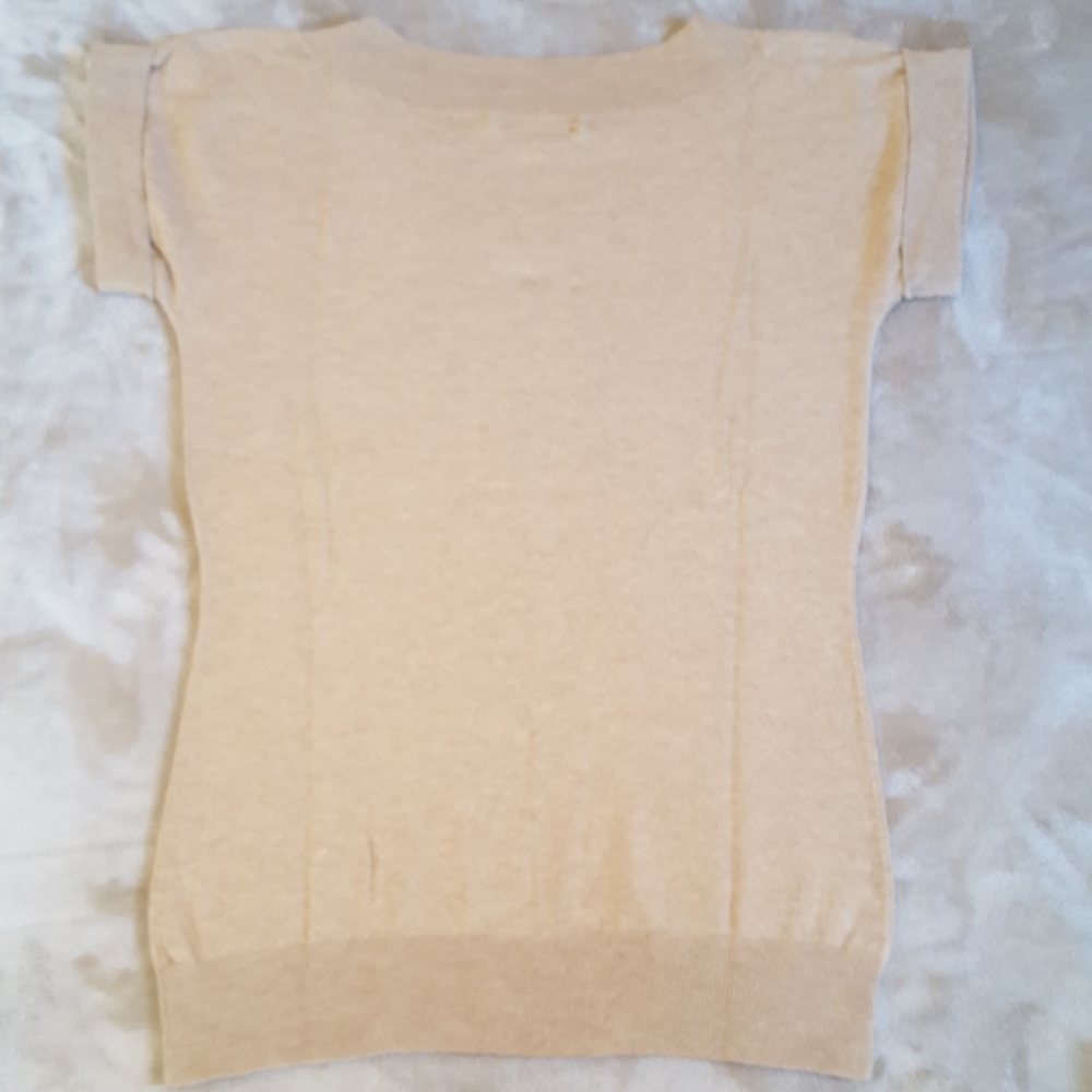 Tan Banana Republic Silk and Wool Sweater - Picture 5 of 5